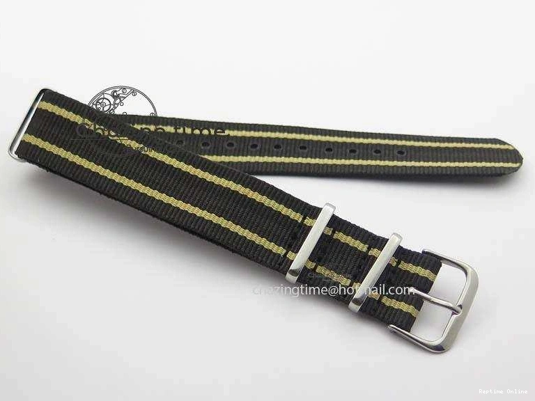 0220 Vintage 1680 Submariner No Date SS Black Dial On Nylon Strap A SoftTouch 3854